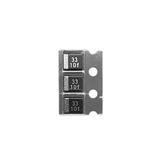 10X CAPACITOR TANTALO 33UF/10V CASE B SMD NIC