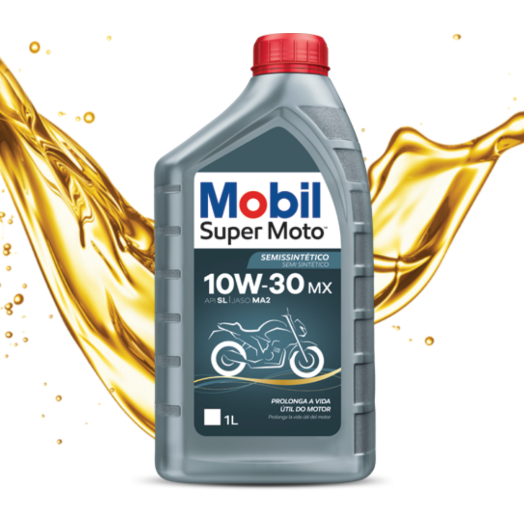 Oleo Mobil 10W30 Super Moto Semi Sintetico Cg 160 Fan Cg 160 Titan ...