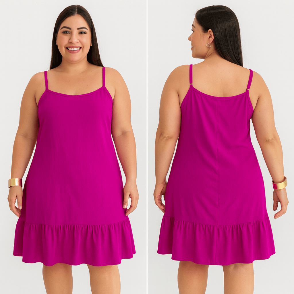 Vestido Feminino Curto Festa de Alcinha Soltinho Conforto Leve Casual ...