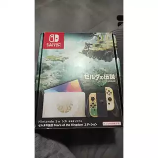 Nintendo Switch Oled - edição especial - Zelda tears of the kingdom