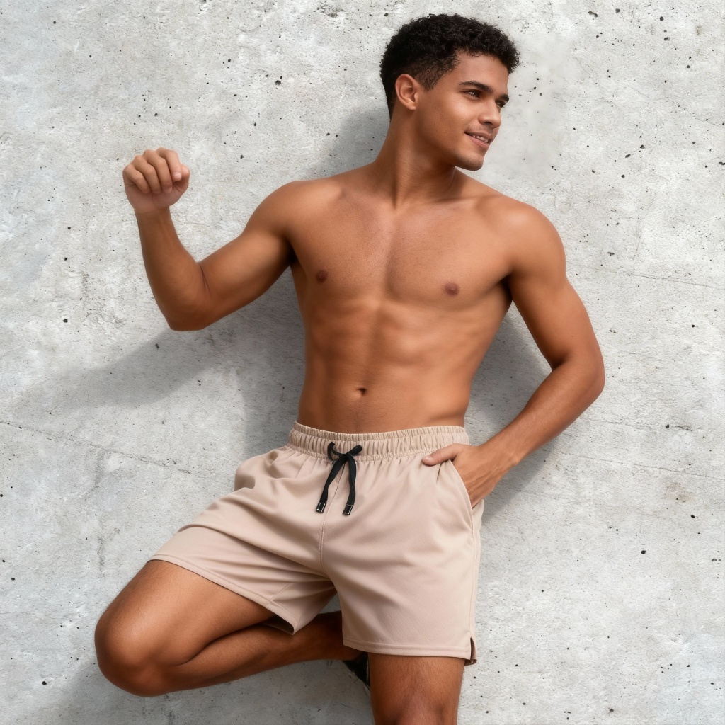 Short Masculino Academia Elastano colmeia Dri-Fit