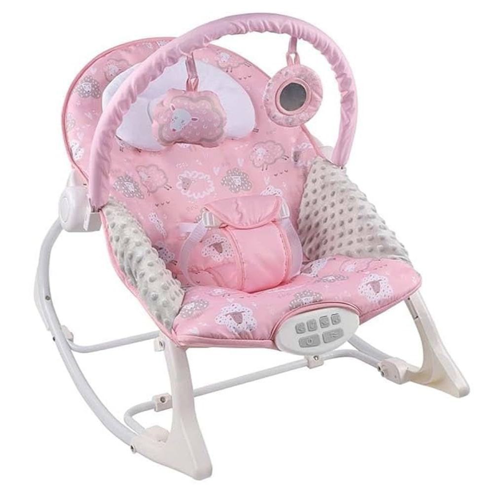 Cadeirinha de Descanso e Balanço Musical para Bebê com Brinquedos ...