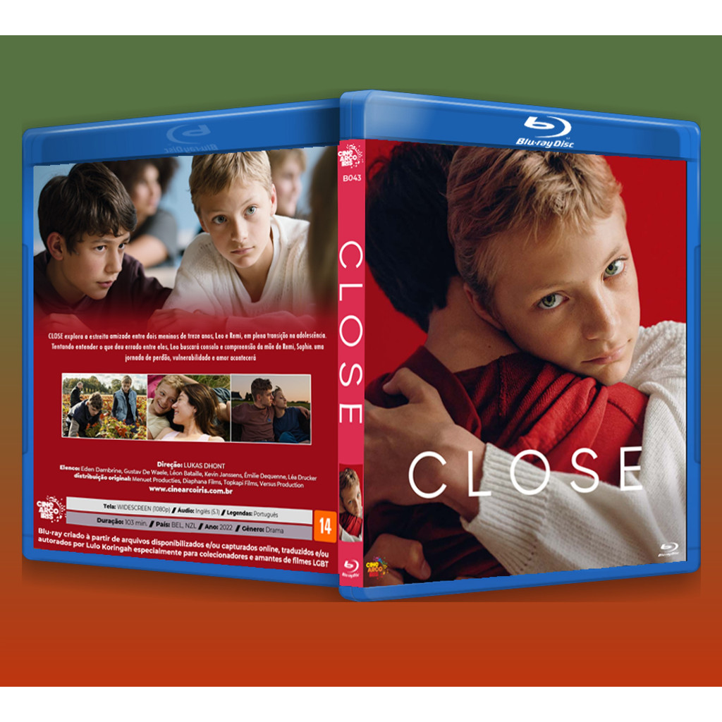 BLU-RAY Close (2022) Filme LGBT - Dublado e Legendado | Shopee Brasil