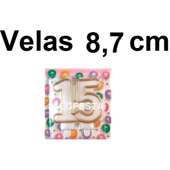 Vela 15 anos / Topo 15 Anos Debutante | Shopee Brasil