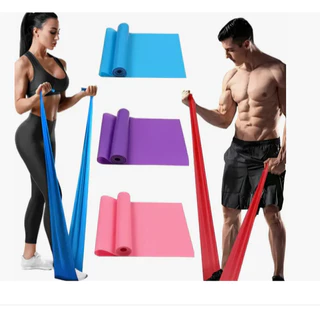 Kit faixa Elástica Thera Band + 5 Elastico Treino Mini Band Exercícios Fisioterapia Yoga