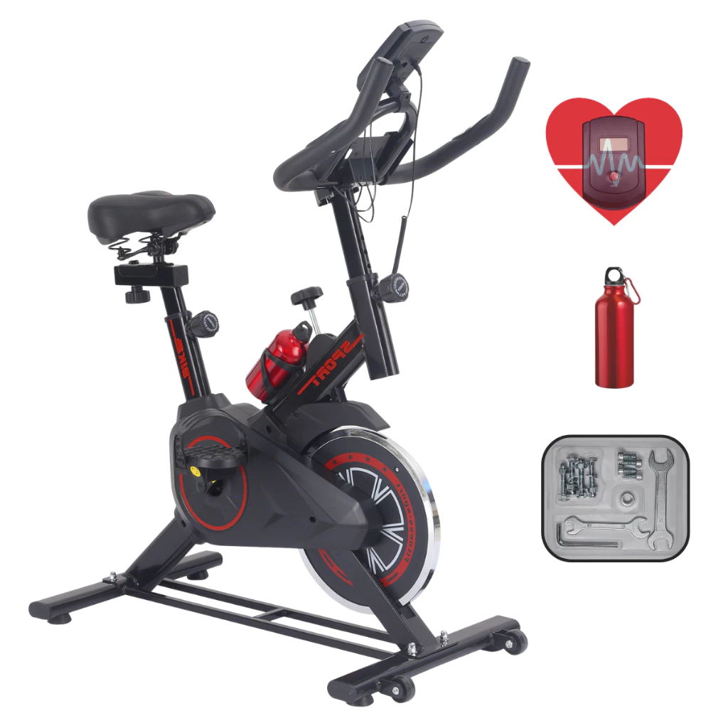 Bicicleta Ergométrica Spinning Bike Mecanica 3kg Fitness Profissional