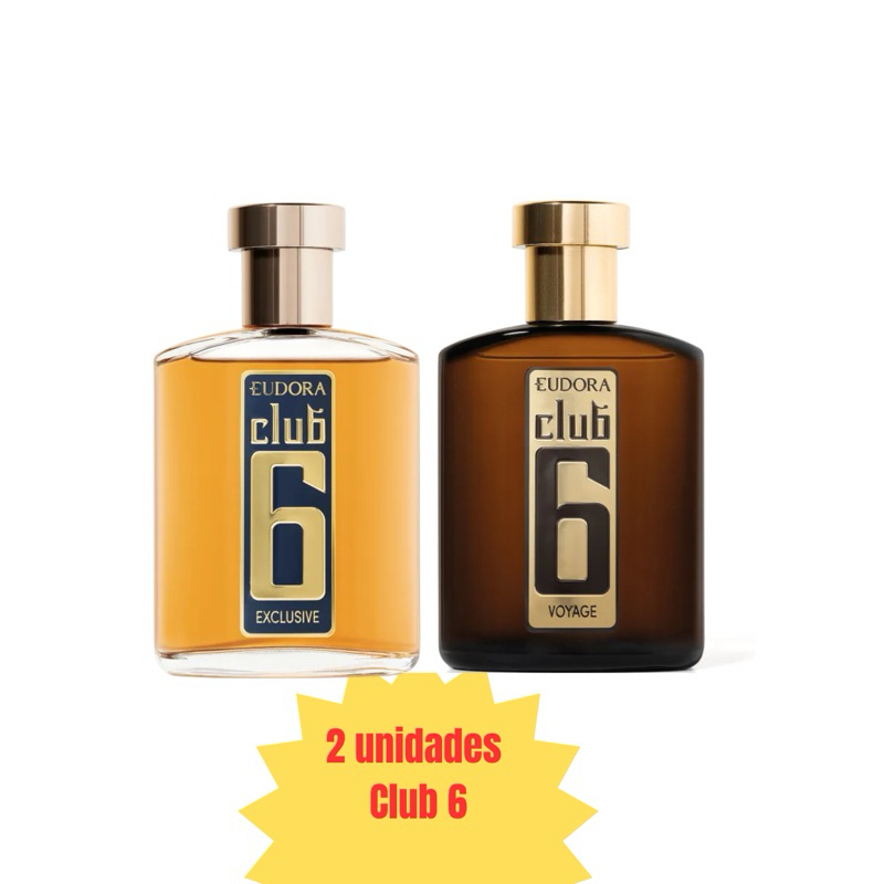 Perfume Eudora Club 6 exclusive 95ml - perfume masculino | Shopee Brasil