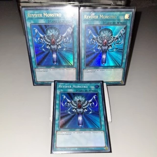 Reviver Monstro - Carta Original Foil Ultra Rara - Yu-Gi-Oh / Yugioh