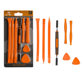 Kit Jogo Espátulas De Precisão 8 peça SW-X1468 Para Assitencia Técnica Notebooks E Celulares