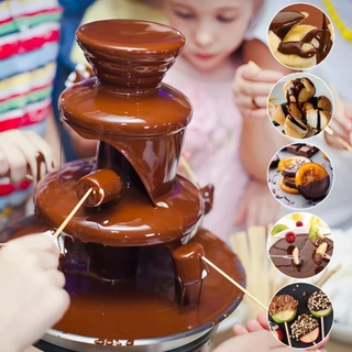 Máquina de Chocolate Profissional Automática - Derretedor e Fondue de Chocolate , Casa e Loja