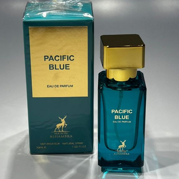 Perfume Árabe Pacific Blue - Maison Alhambra 30ml | Shopee Brasil