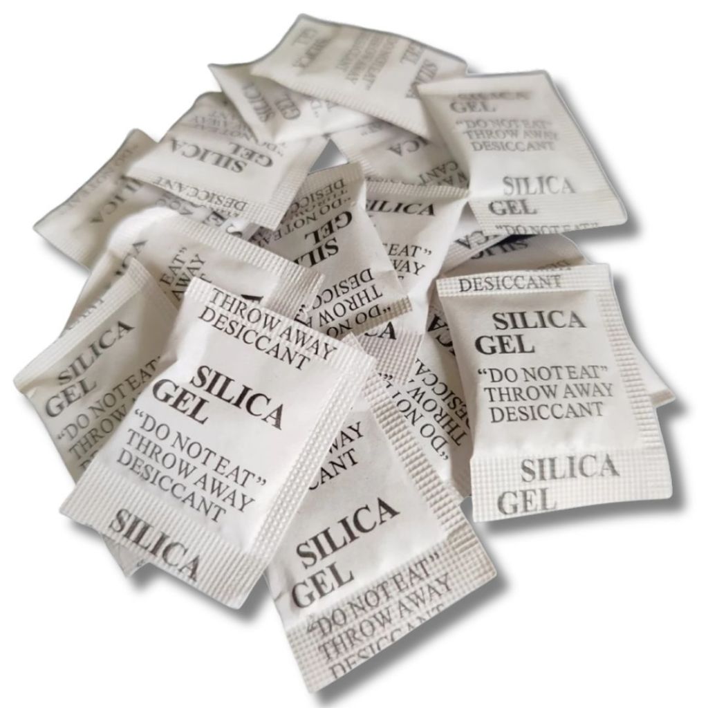 Kit 500 Sachê Anti-Mofo e Anti Umidade - Sachê Sílica Gel 1g Desumidificador