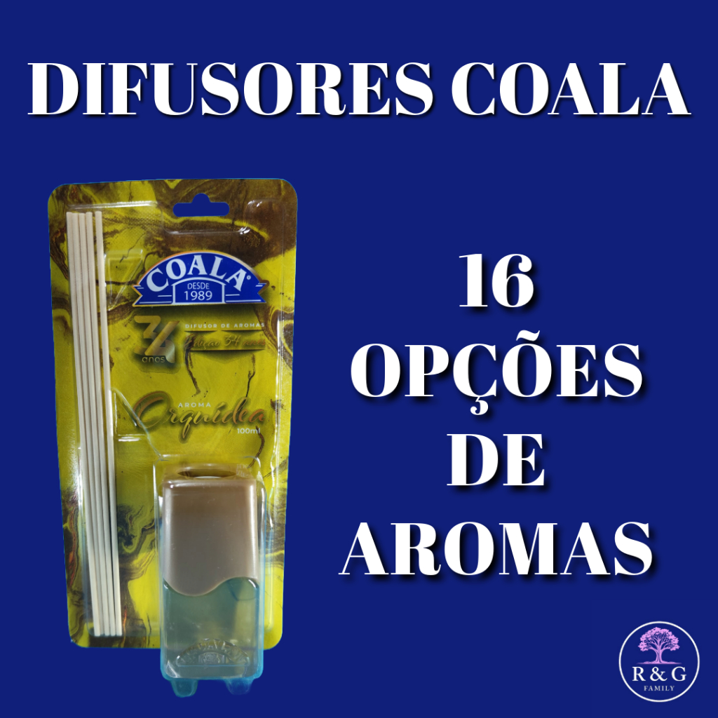 DIFUSORES DE AROMAS COALA 100ML (KIT COM 1 / 2 / 3 UNIDADES) | Shopee ...