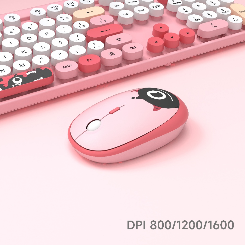 TECLADO E MOUSE SEM FIO RF 2,4GHZ RECEPTOR NANO USB VICTORY VT-212