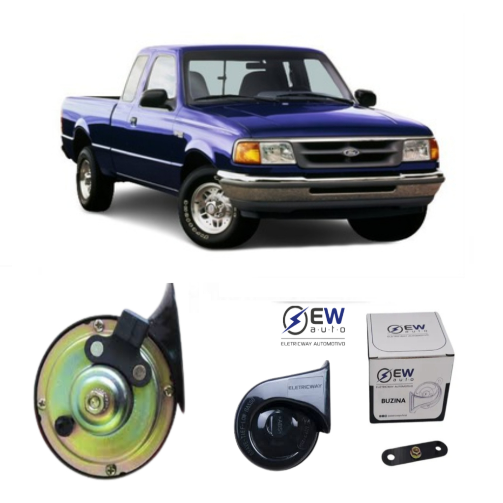 BUZINA PAQUERINHA UNIVERSAL FORD RANGER 1993 ATÉ 1997 | Shopee Brasil