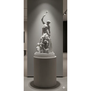 Estatueta Decorativa Autoconstrução - Self Made Man