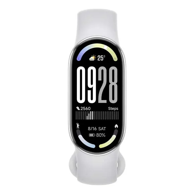 Xiaomi Smart Band 10 Silver – AMOLED 1.72