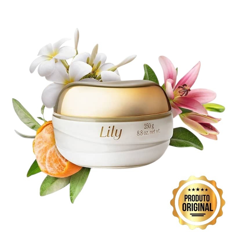 Creme Hidratante Lily Acetinado Tradicional 250g - O Boticário Origina ...