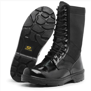 Coturno Rico Militar Atalaia Original - Extra Leve - Preto - SEM ZÍPER
