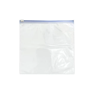 Saco transparente PVC 20x20cm c/ zip lock - viagem internacional, moda praia em Oferta na Shopee