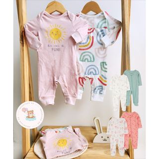 Macacão Child of Mine e Carter's 2 Peças – 100% Algodão Importado Original em Oferta na Shopee