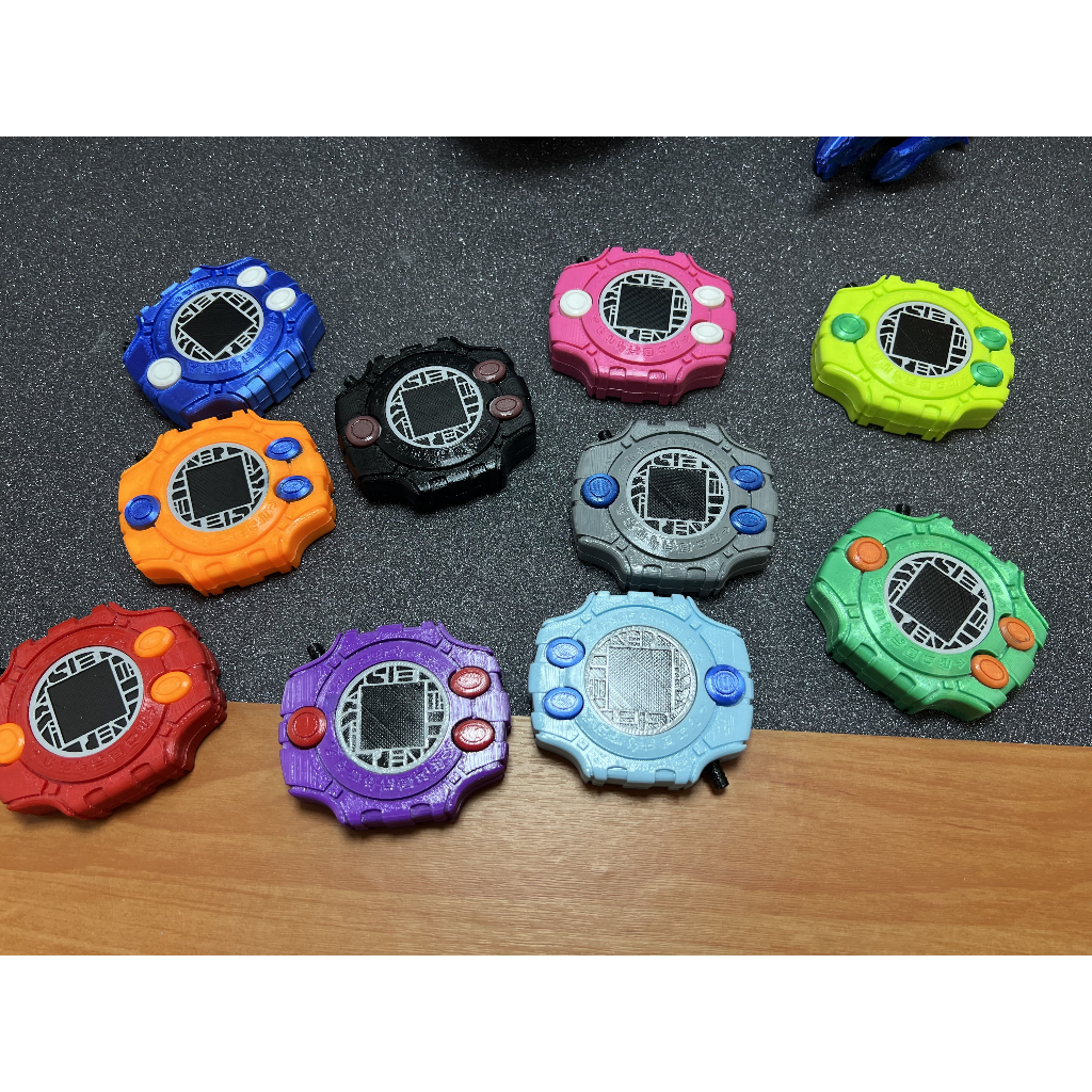 Digivices do Anime Digimon – Impressão 3D Colorida | Shopee Brasil