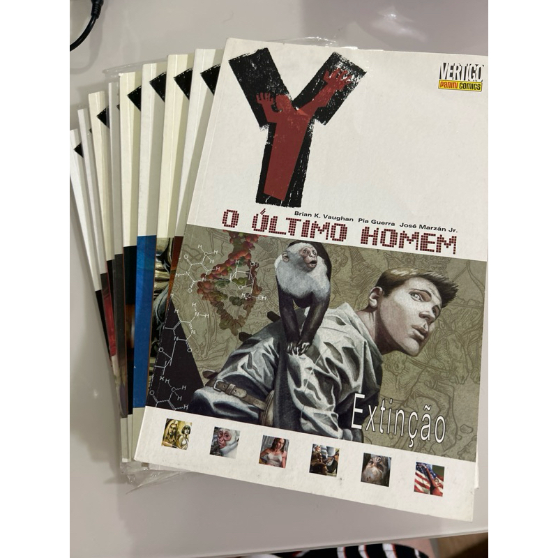 Y: O Último Homem Coleção Completa com 9 volumes (1 a 9) | Shopee