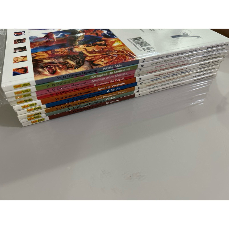 Y: O Último Homem Coleção Completa com 9 volumes (1 a 9) | Shopee