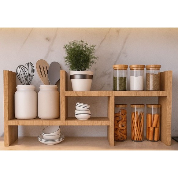 PRATELEIRA PORTA TEMPERO CONDIMENTO PARA COZINHA, ORGANIZADOR DE BANCADA, JÁ VAI MONTADO | Shopee Brasil