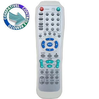 ontrole Remoto Compatível com Dvd Britânia fama3.Home Theater PHT550, FAMA2 7935