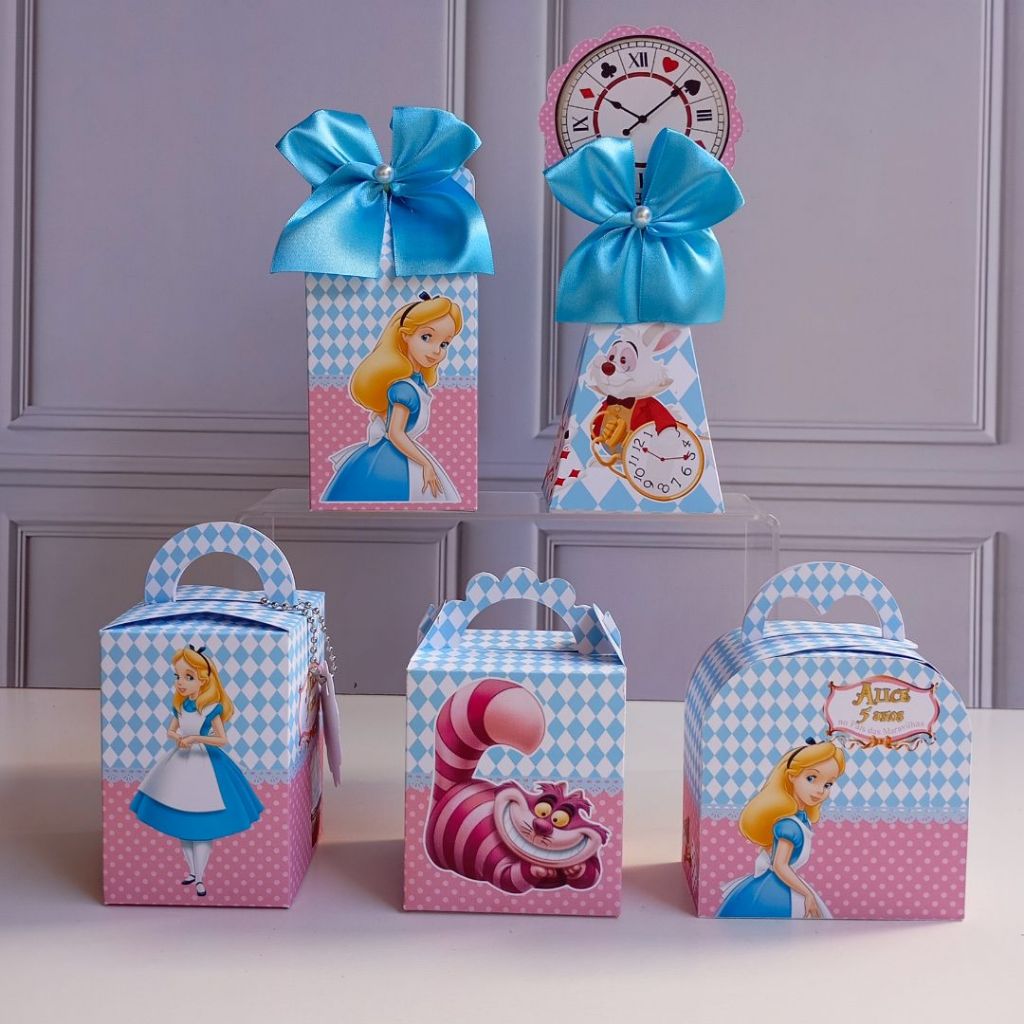 Kit festa Personalizado ALICE NO PAÍS DAS MARAVILHAS Lembrancinhas de ...