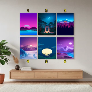 Placas Decorativas Parede Colorido - Toque de Personalidade na Sua Casa