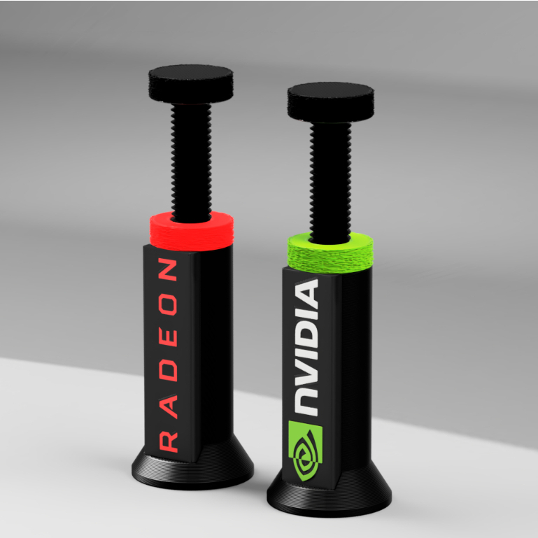 Suporte Ajustável Vertical Para Placa de Video GPU HD PC Colorido - ENVIO IMEDIATO