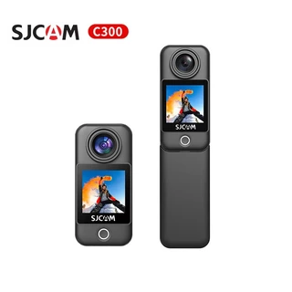 [Original] Câmera de ação de bolso SJCAM C300 4K estabilização de 6 eixos, câmera corporal de tela de toque duplo