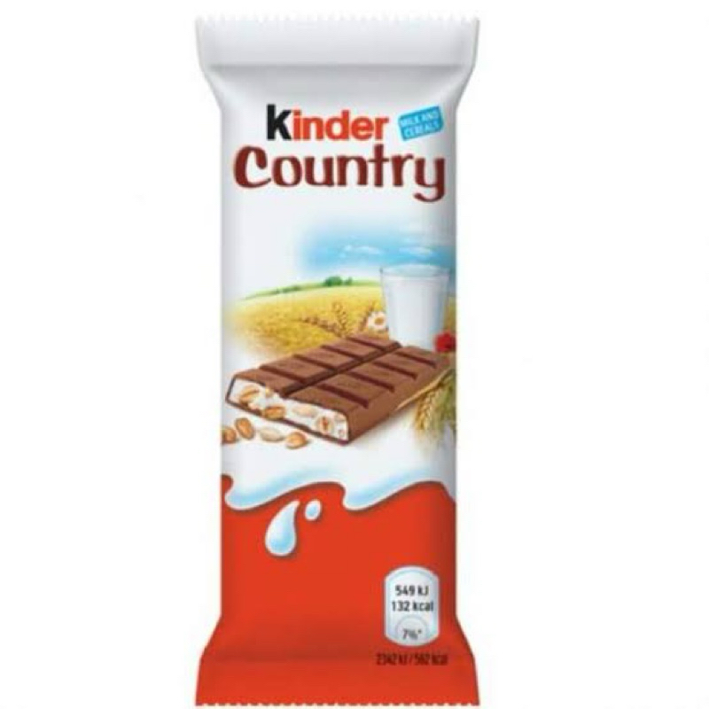 Kinder Country 23,5g | Shopee Brasil
