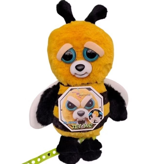 Pelúcia Feisty Abelha Brmachine Lançamento | Shopee Brasil
