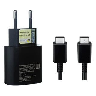 Carregador Turbo 25W Samsung Galaxy S22 S23 S24 – Super Fast USB-C Tipo C