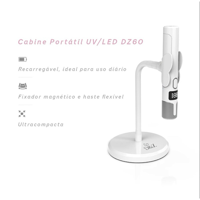 Cabine Portátil UV/LED DZ60 | Shopee Brasil
