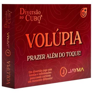 Volúpia Jogo Erótico Para Casal Jogo Adulto de Tabuleiro Jogo Sensual 18+ Apimentar Relação SEX SHOP
