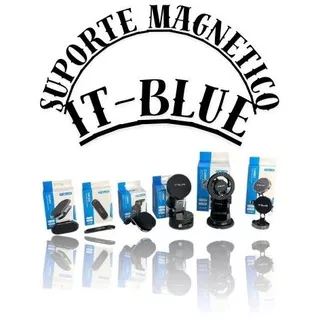 Suporte Magnético IT-Blue p/ Celular – Universal, Forte Fixação, Alta Qualidade
