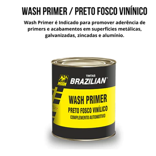 Kit Brazilian Preto Fosco Vinilico 600ml + Catalisador 300ml
