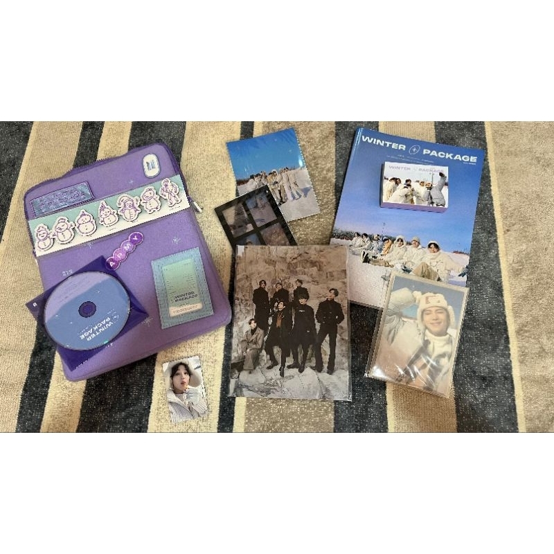 BTS WINTER PACKAGE 2021 (Photocard do Jimin) | Shopee Brasil
