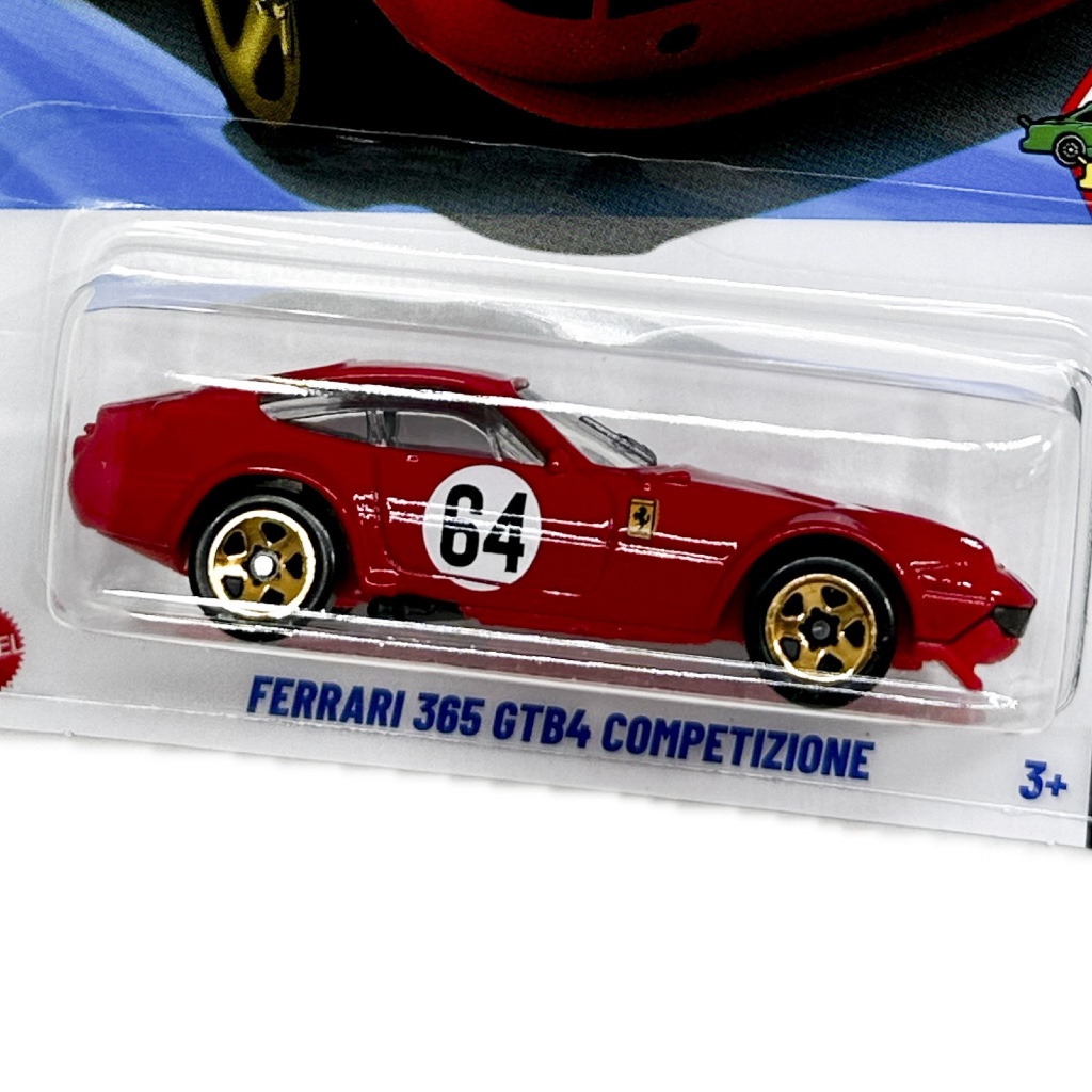 Hot Wheels Ferrari 365 GTB4 Competizione - Modèle 1:64, Série HW Race Day 2025, Sous Licence Officielle