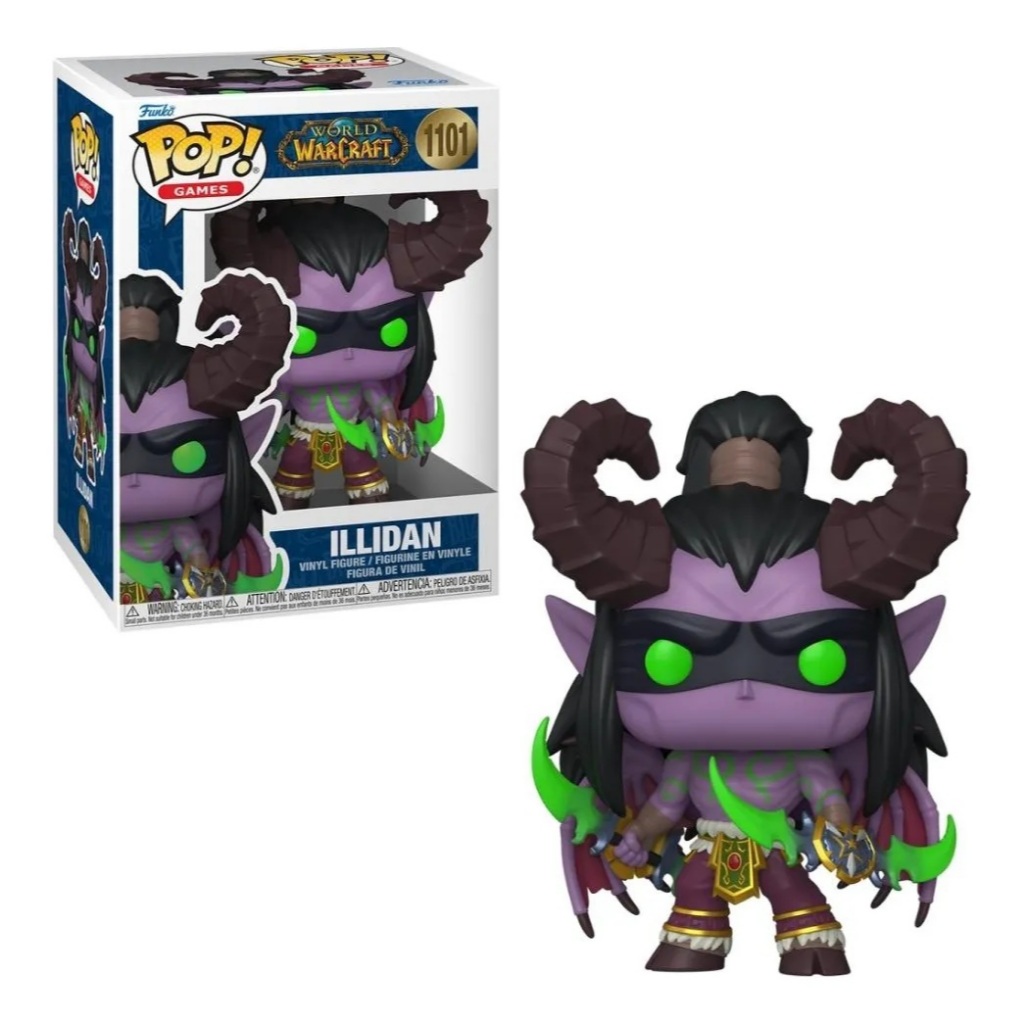 Funko Pop Games World Warcraft Illidan 1101 Original