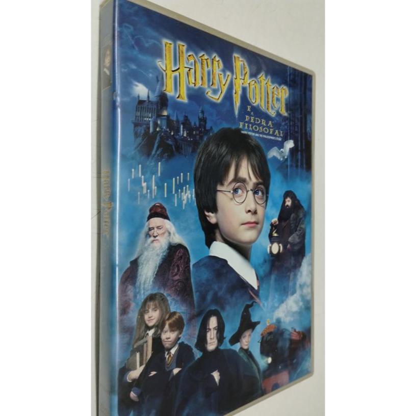 Dvd Harry Potter E A Pedra Filosofal - Original (Usado) | Shopee Brasil