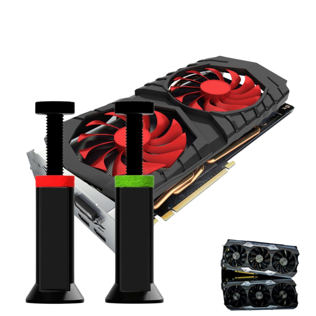 Suporte Ajustável para Placa de Vídeo GPU Universal com Regulagem de ...