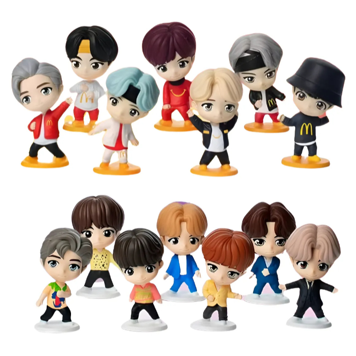 Coleção Completa BTS TinyTan McDonalds Lacrados 2025 | Shopee Brasil