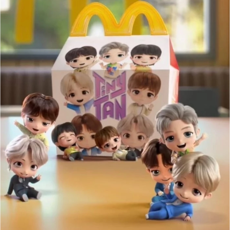 Coleção Completa BTS TinyTan McDonalds Lacrados 2025 | Shopee Brasil