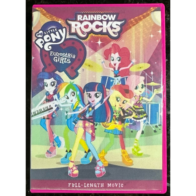 DVD - MY LITTLE PONY: RAINBOW ROCKS (FILME 2013) | Shopee Brasil
