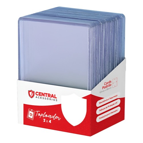 TopLoader Rigido Transparente 5 Unidades avulsas | Shopee Brasil